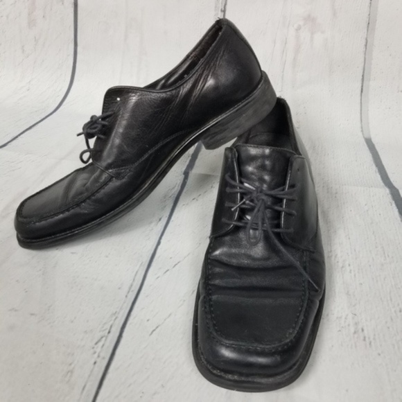 Bostonian Other - BOSTONIAN black lace up oxford dress shoes mens 10